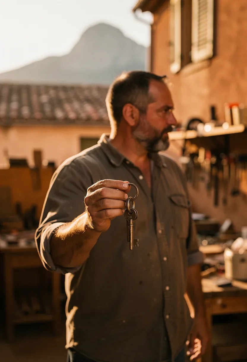 Portrait de l'artisan serrurier de Elne