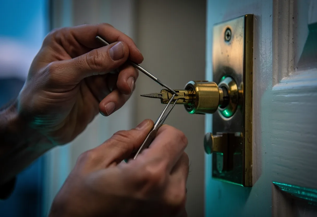 Ouverture de porte